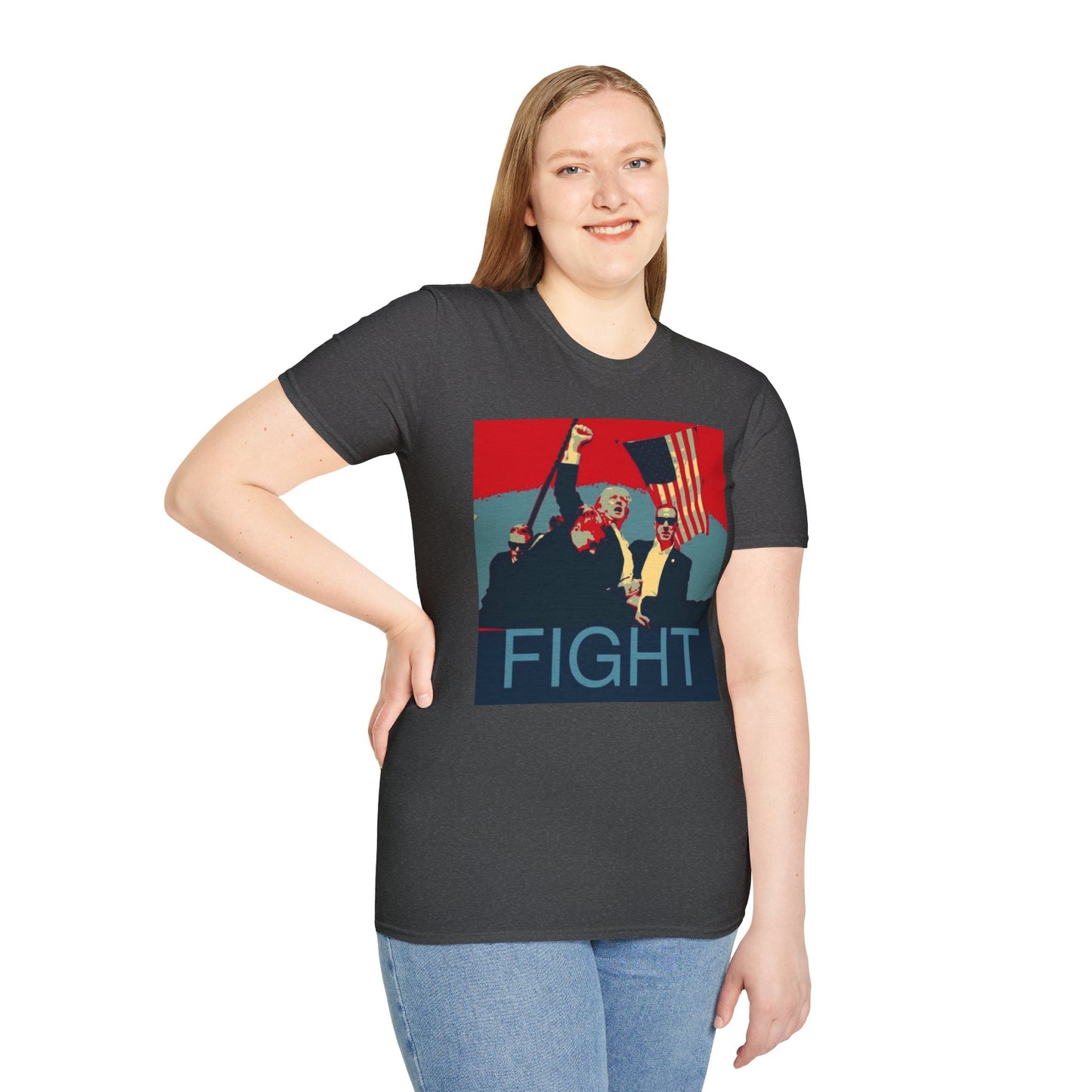 FIGHT Unisex Softstyle T-Shirt